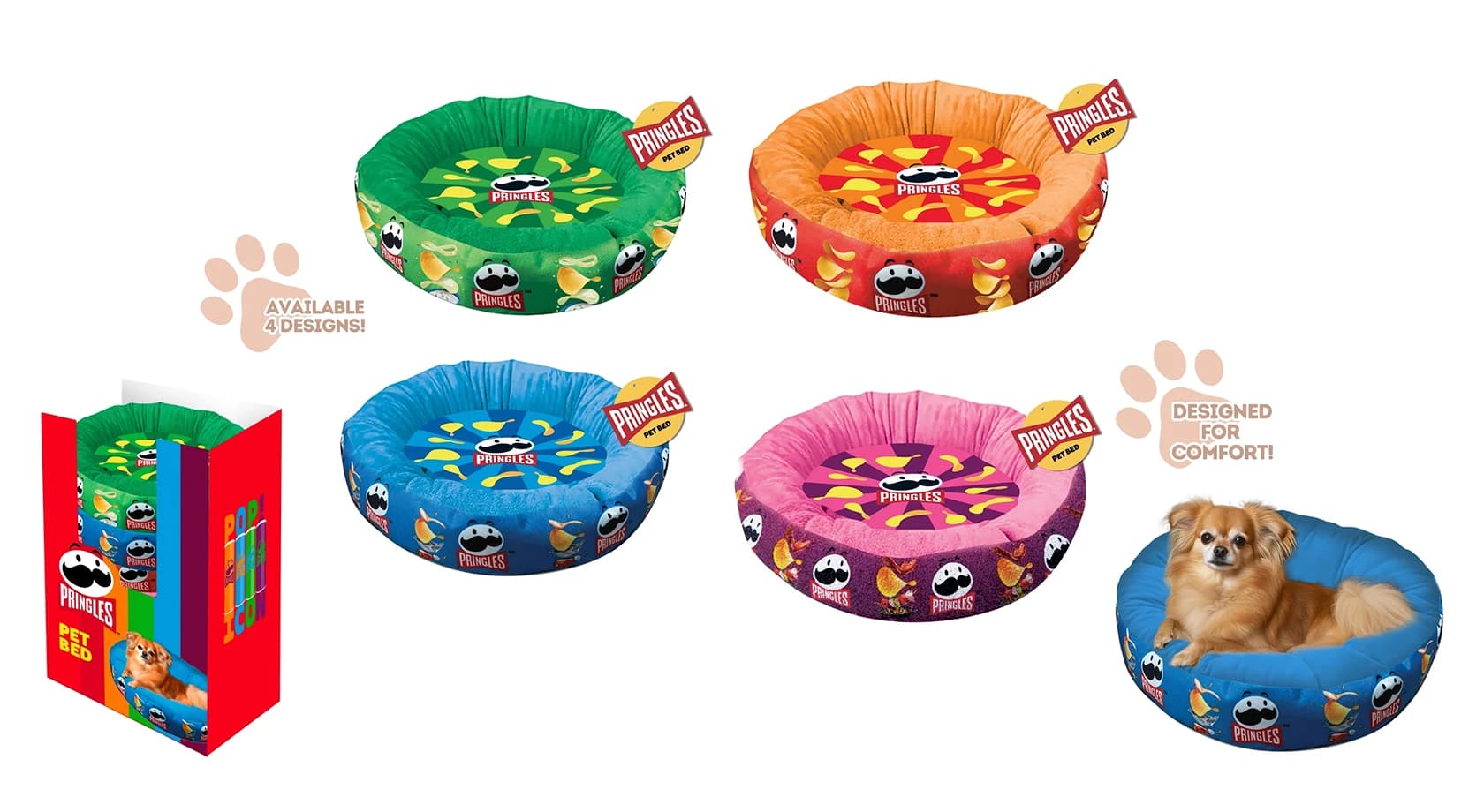 PRINGLES pet bed