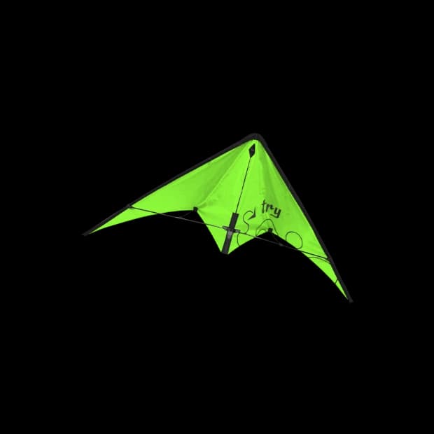 Green Stunt Kite