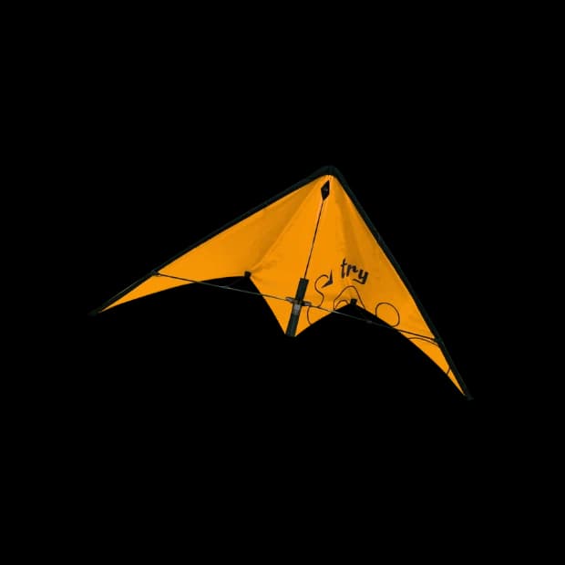 Orange Stunt Kite