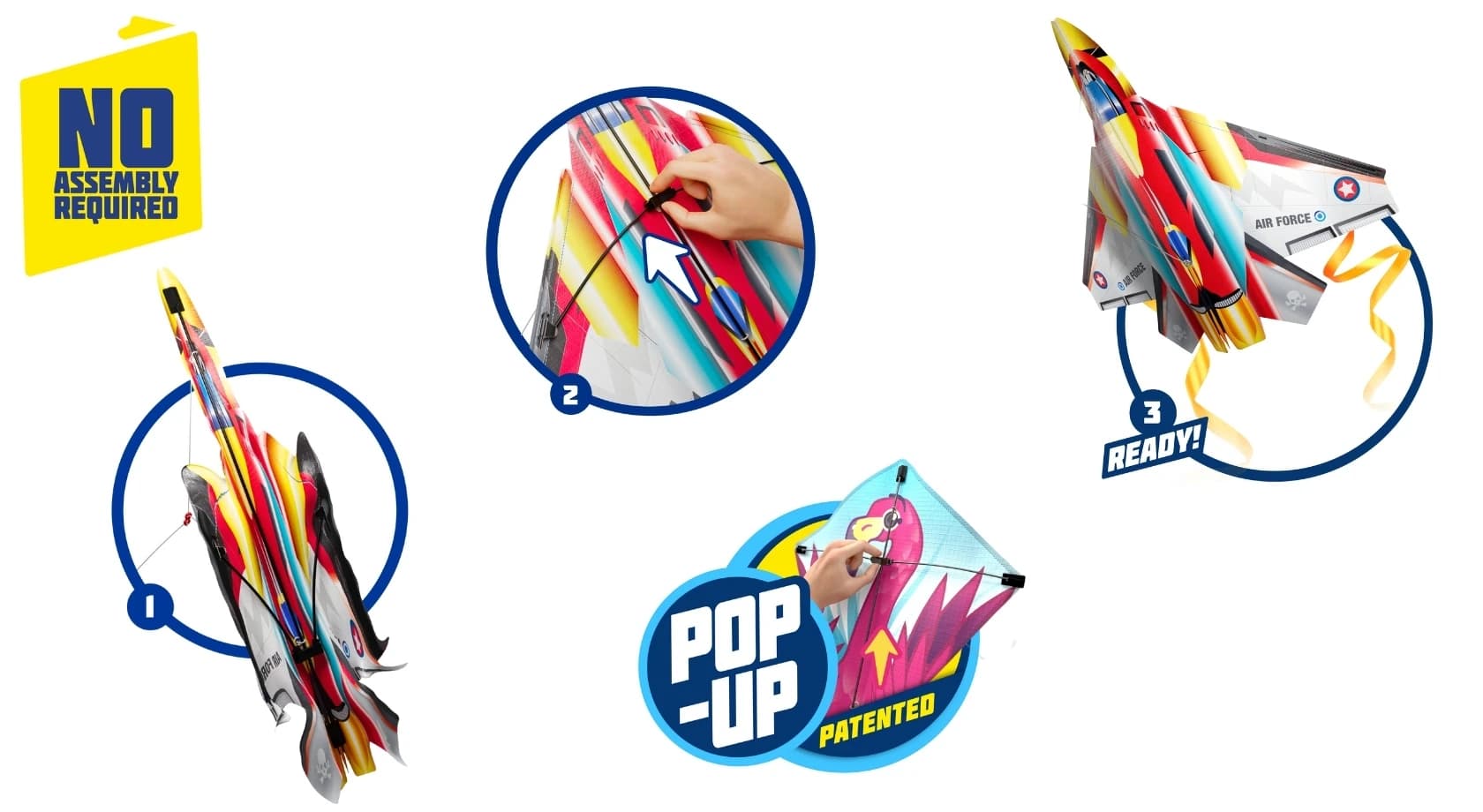 No assembly required